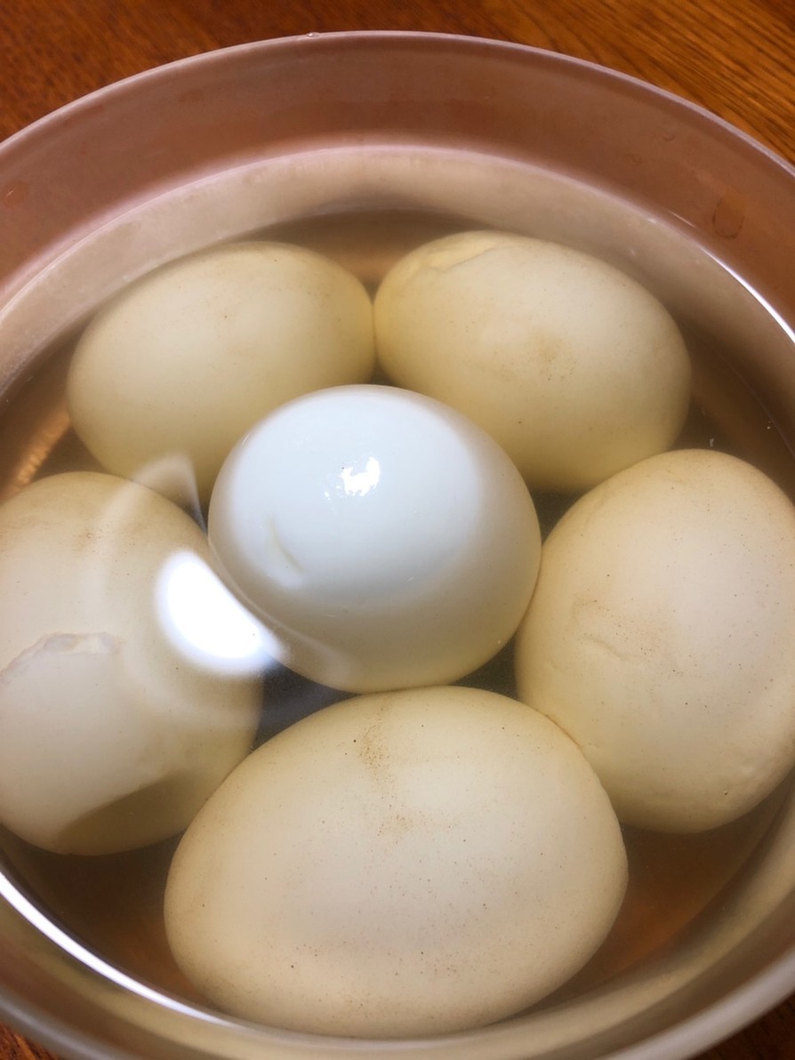白醤油だしの煮卵の画像