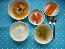 白身魚のおろし煮@つくば市離乳食
