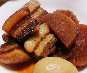 簡単なのに美味しい!豚の角煮♡
