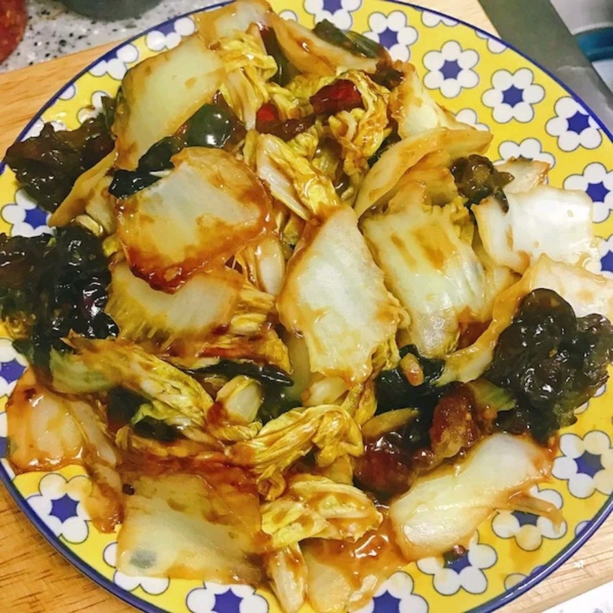 中華　白菜のお酢炒めの画像