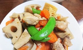 鳥もも肉ほったらかし煮物