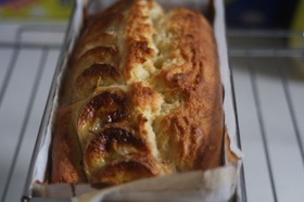 簡単*バナナパウンドケーキ