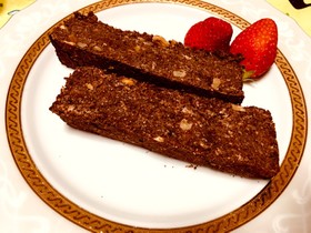 糖質オフ!生おからチョコナッツケーキ