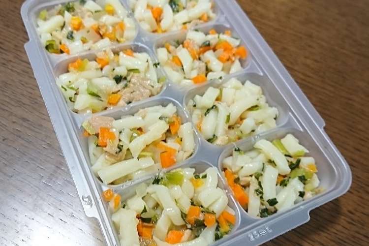 離乳食中期 野菜たっぷりうどん レシピ 作り方 By ちゃんきな クックパッド 簡単おいしいみんなのレシピが363万品