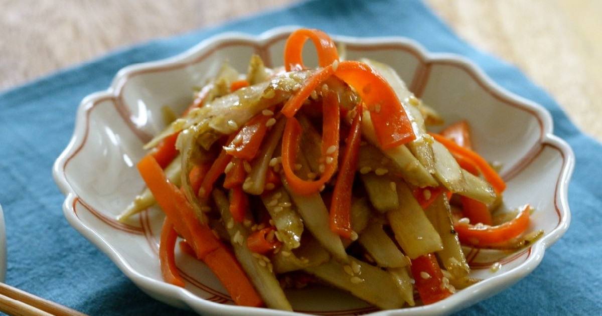 液体塩こうじで定番きんぴらごぼう レシピ 作り方 By ハナマルキレシピ クックパッド 簡単おいしいみんなのレシピが361万品