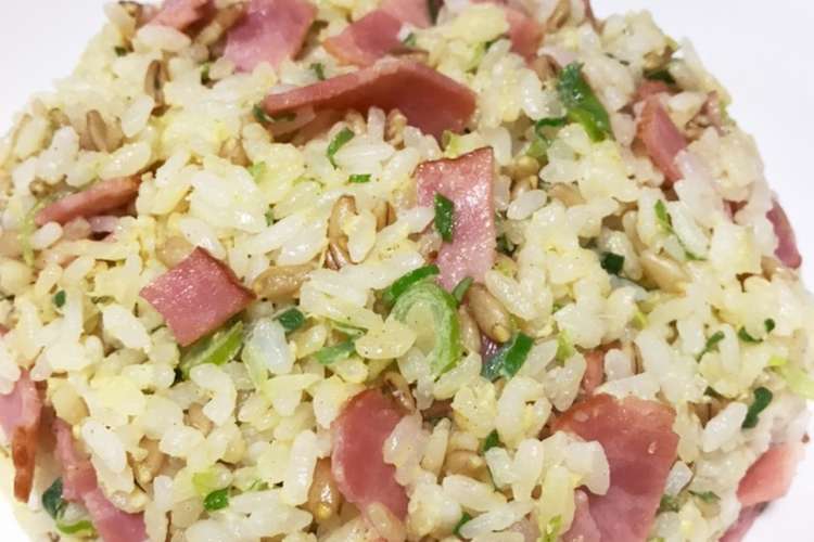 腸まで届くスーパー大麦黄金チャーハン レシピ 作り方 By 健康王子 クックパッド 簡単おいしいみんなのレシピが358万品