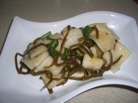 かぶと塩昆布のおいしいあっさり簡単漬け物