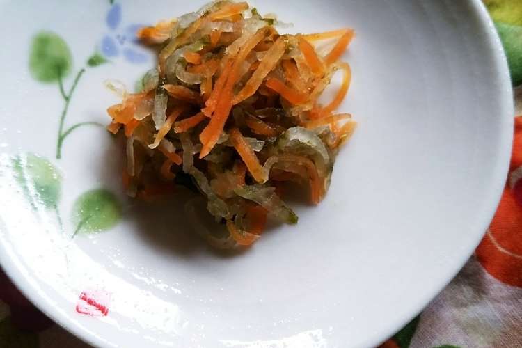 離乳食 幼児食 海苔と野菜のきんぴら レシピ 作り方 By まかリｰヌ クックパッド 簡単おいしいみんなのレシピが357万品