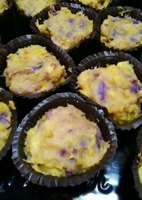安納芋と紫芋のスイートポテト