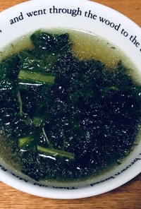 カーボロネロ(黒キャベツ)のスープ