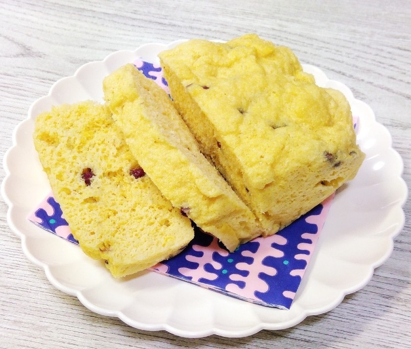 おからパウダーで蒸しパン 粒ジャム入り by プゥ 【クックパッド】 簡単おいしいみんなのレシピが356万品