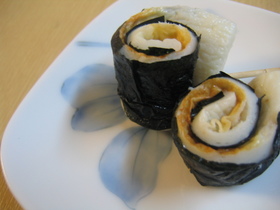 ★海苔の野望★ちくわの海苔巻き