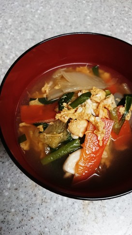 簡単!我が家の和風野菜スープ