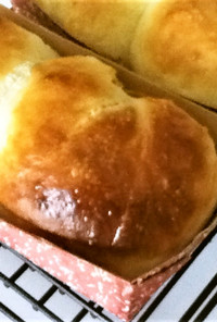 U字成形で簡単成形　基本の食パン