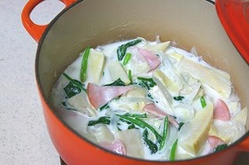 竹の子のクリーム煮♪