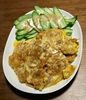 雑な男料理:豚肉の卵一杯ピカタ!!