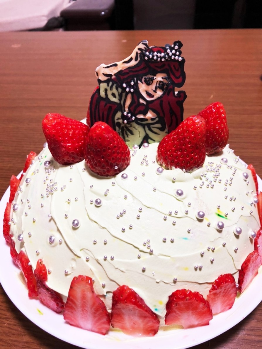 アリエルのドレスケーキの画像