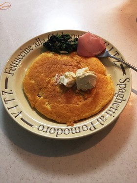 糖質制限 簡単おから(大豆粉)パンケーキ