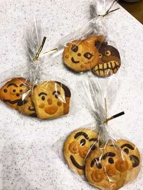 ☆アンパンマンと仲間たちクッキー☆