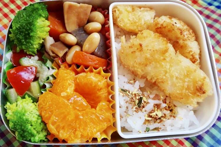3歳息子のお弁当 鱈フライ レシピ 作り方 By もふこん クックパッド