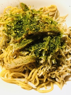 じゃこ天&じゃこパックの和風タレ焼そば