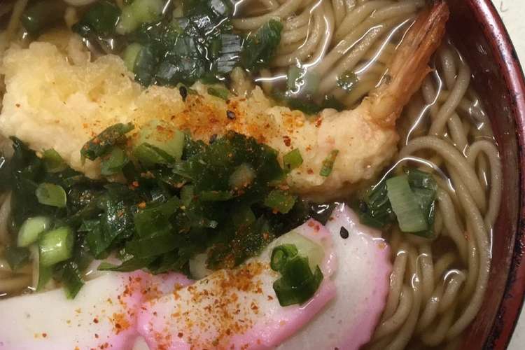 我が家の味かけそばつゆ 愛媛県中予地方 レシピ 作り方 By Lama クックパッド