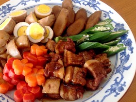 豚バラ肉の角煮風 (電気圧力鍋で)