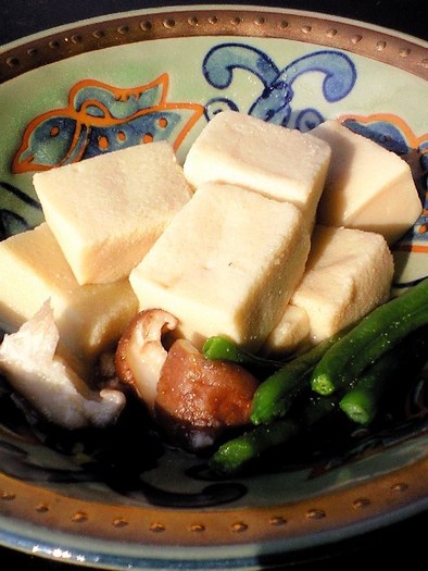 京料亭の味　こうや豆腐の写真
