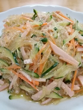 味見でなくなる⁉ 中華春雨サラダ♥
