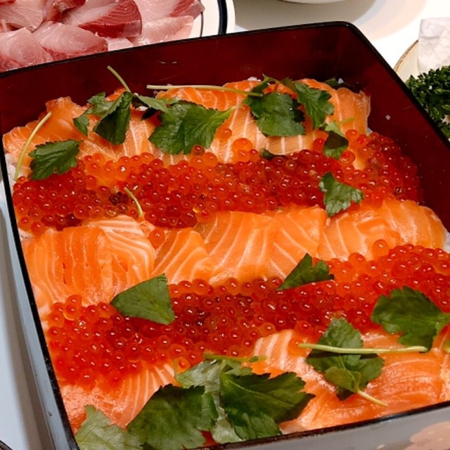 コストコ サーモンちらし寿司 酢飯いらず レシピ 作り方 By 和ひつじ クックパッド