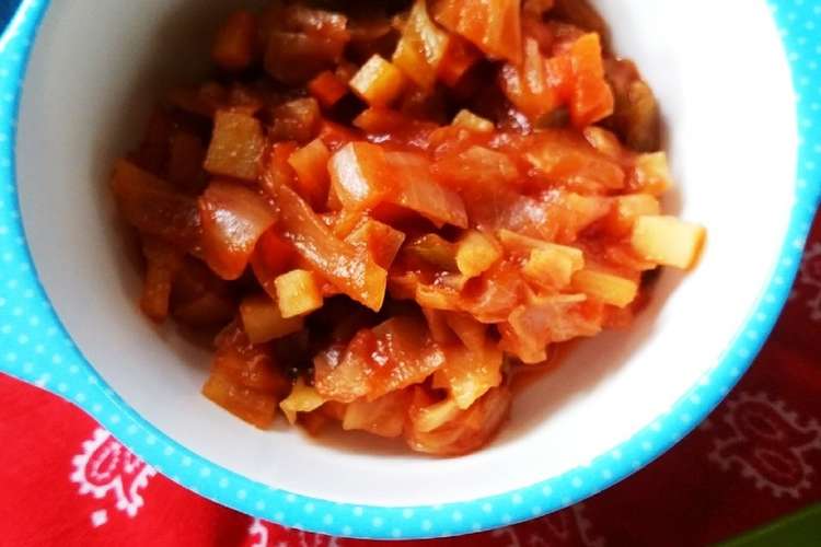 離乳食 中期 幼児食 ラタトゥイユ風 レシピ 作り方 By まかリｰヌ クックパッド 簡単おいしいみんなのレシピが375万品