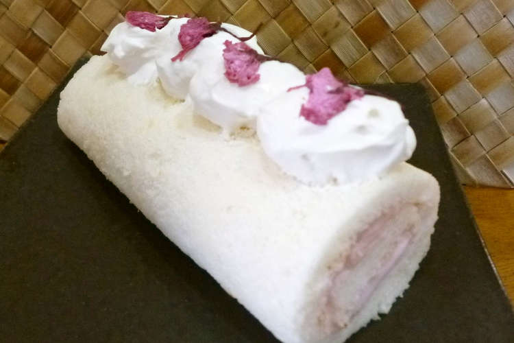 低糖質 桜のロールケーキ レシピ 作り方 By Manmat クックパッド 簡単おいしいみんなのレシピが374万品