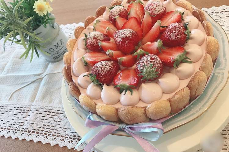 ピンクがかわいい ラズベリーチーズケーキ レシピ 作り方 By ゆうたんママさん クックパッド