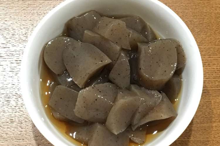 こんにゃくだけの煮物 レシピ 作り方 By Santo クックパッド 簡単おいしいみんなのレシピが352万品