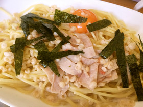 おウチでカフェ気分♩和風洋風スープパスタ