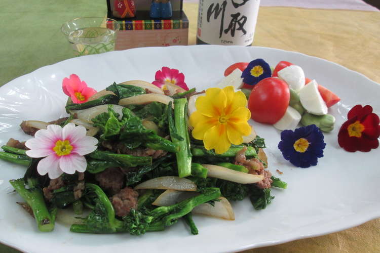 菜花と牛肉のオイスターソース炒め レシピ 作り方 By かきいち クックパッド
