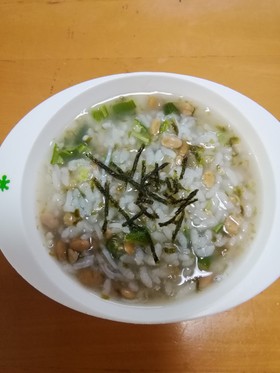便秘の赤ちゃんに!ネバネバ粥