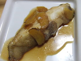私の大好きな、母のカレイの煮つけ♪