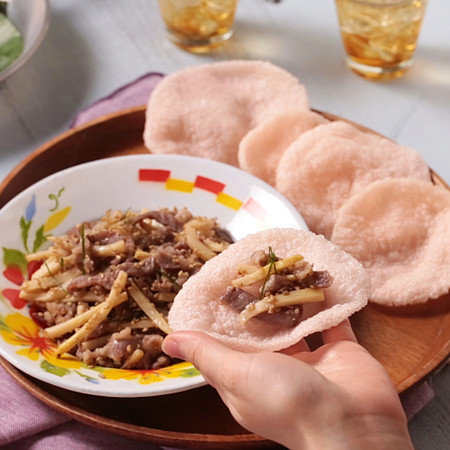 たけのこのホットサラダ
