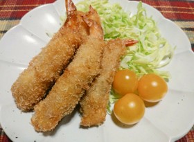 肉巻きエビフライ