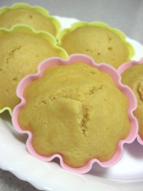 女性の見方☆大豆パワー蒸しパン♪
