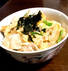 めんつゆで簡単✨絶品 親子丼
