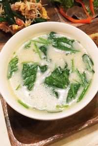 豆乳スープ〜中華風〜