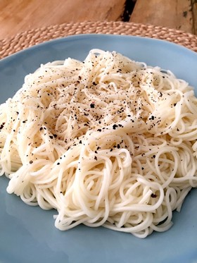 具なしが美味しいレモンバター焼きそうめん