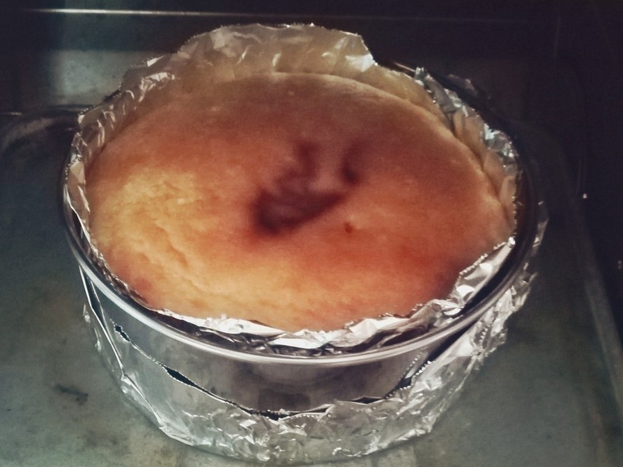 トースターで焼く15cmスポンジケーキ★の画像