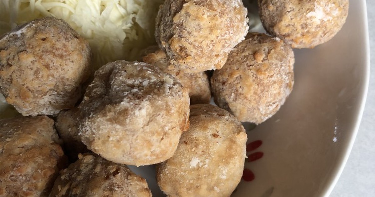 業務用冷凍肉だんごで唐揚げ肉だんご レシピ 作り方 By ごはんまんまちゃん クックパッド 簡単おいしいみんなのレシピが356万品