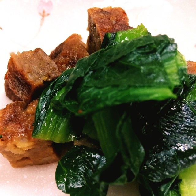 レンジでﾏﾙｼﾝﾊﾝﾊﾞｰｸﾞ小松菜炒め レシピ 作り方 By くうちゃん クックパッド 簡単おいしいみんなのレシピが376万品