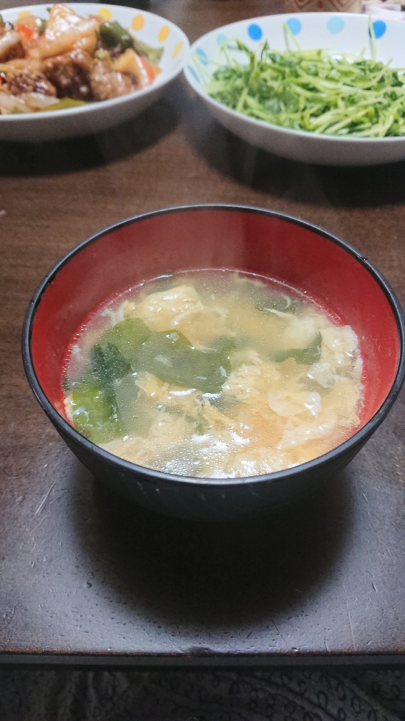 3分で出来る中華風玉子スープの画像