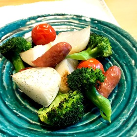 カブが主役 グリルパンで焼くだけ