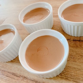 フープロで簡単 チョコムース